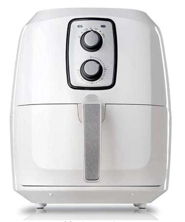 WHITE AIR FRYER WITH TIMER 6L WATT: 1800