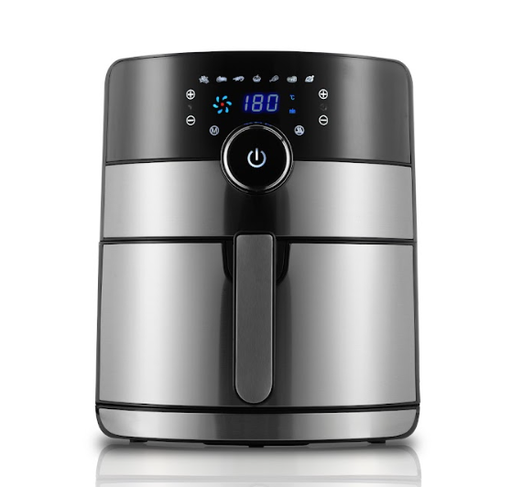 [AL7207] AIR FRYER WITH DIGITAL SIZE:4 L WATT:1400 COLOR : BLACK BODY WITH STAINSTEEL& SEPARATOR FOOD (S)