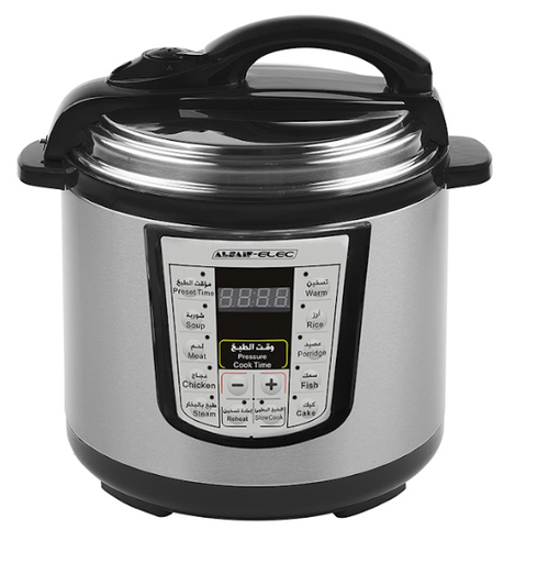 [E04102] ELECTRIC PRESSURE COOKER 8L 1200W