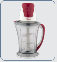 [JN2853/RD] CHOPPER 400W WITH GARLIC PEELER COLOR : RED