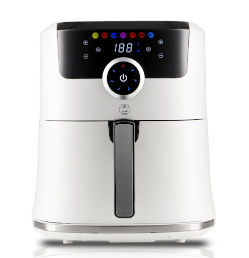 AIR FRYER  DIGITAL SIZE:6L COLOR: WHITE