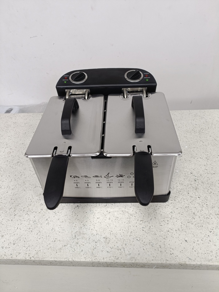 ZOYA DEEP FRYER 2.5LTRx2 2400 WATT