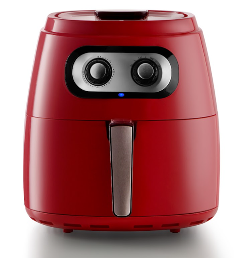 [AL7302] HEALTHY AIR FRYER DARK RED