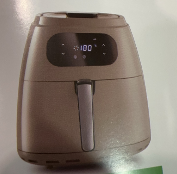 [AL7307] HEALTHY AIR FRYER LIGHT GREY DIGITAL 9 LTR 1800 WATT