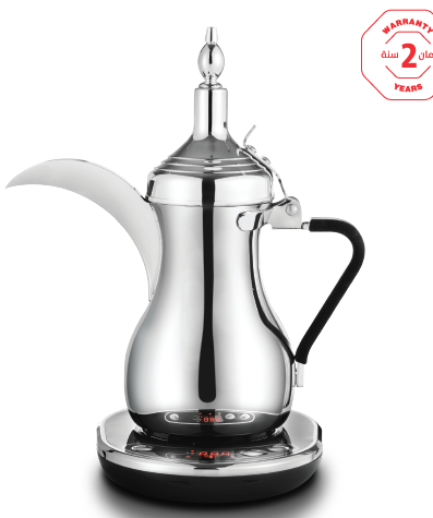 [E03300] ELECTRIC ARABIC COFFEE MAKER 900 W COLOR: SILVER