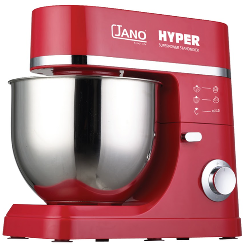 [JN1211] عجانة HYPER مفرد احمر 7 لتر 1200 واط